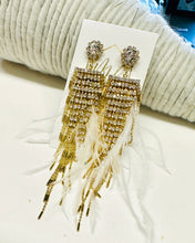 Fancy Feather Statement Earrings