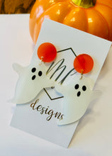 Ghost Halloween Acrylic Earrings