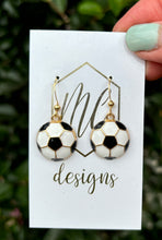 Soccer Dangle Earrings