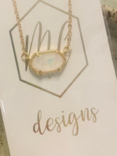 Oval Faceted Necklaces