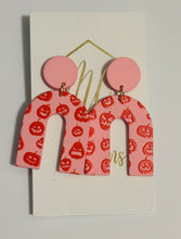 Silk Screen Halloween Earrings