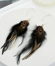 Feather Western Earrings
