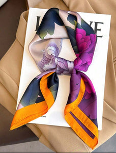Luxury Square Silk Scarfs