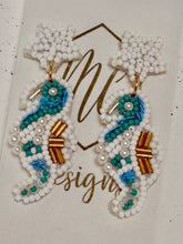Beaded Seahorse Earrings
