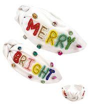 Beaded JeweledChristmas Headbands