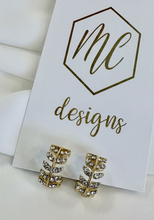 Jeweled Vine Huggy Earrings