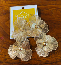 Statement Filigree Flower Earrings
