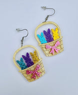 Easter Basket Peep Earrings