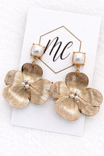 Statement Filigree Flower Earrings