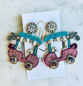 New Golf Earrings