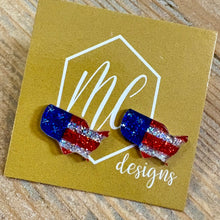 4th of July Stud Earrings
