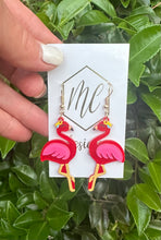 Flamingo Acrylic Earrings