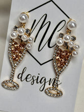 Sparkling Champagne Earrings