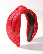 Velvet Gold Flake Headbands