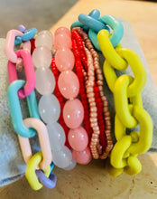 Bright Fun Chunky Bracelet Set