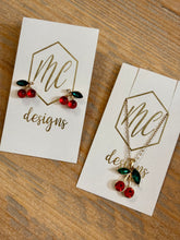 Cherry Studs & Necklace