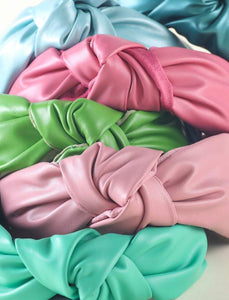 Colorful Leather Headbands