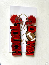 Touch Down Acrylic Earrings