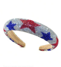 USA America Jeweled Sequin Headbands