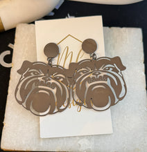 Full Face Bulldog Earrings