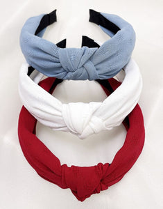 Knot Causal Knit Headbands