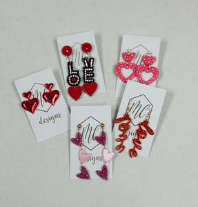 Fun Valentine Earrings