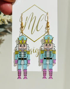 Christmas Nutcracker Mice and Ballerina Earrings