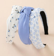 Periwinkle Knot Causal Headbands