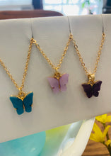 Short Butterfly Necklaces