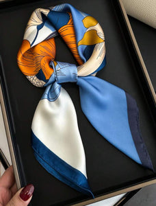 Luxury Square Silk Scarfs