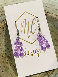 Gummy Bear Dangle Earrings