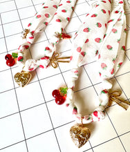 Berry Charming Scarf Necklace