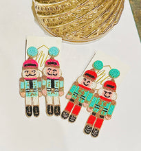 Nutcracker Beaded Earring Christmas