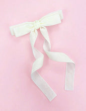 Velvet Simple Bow Hair Clip