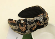 Geometric Sequin Knot Headbands