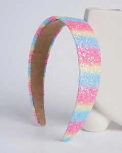 Kids Flat Glitter Headbands