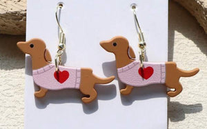 Dachshund Earrings