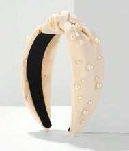 Solid Pearl Knot Headbands