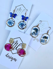 Pressed Flower Earrings