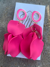 Matte Flower Petal Earrings