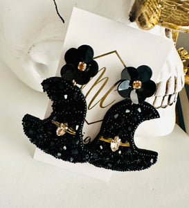 New Beaded Halloween Earrings