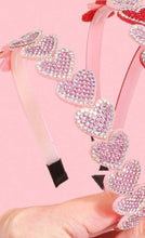 Sequin Heart Thin Headbands