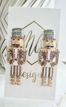 New Enamel Nutcracker Christmas Post Earrings