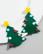 Acrylic Christmas Tree with Ornaments
