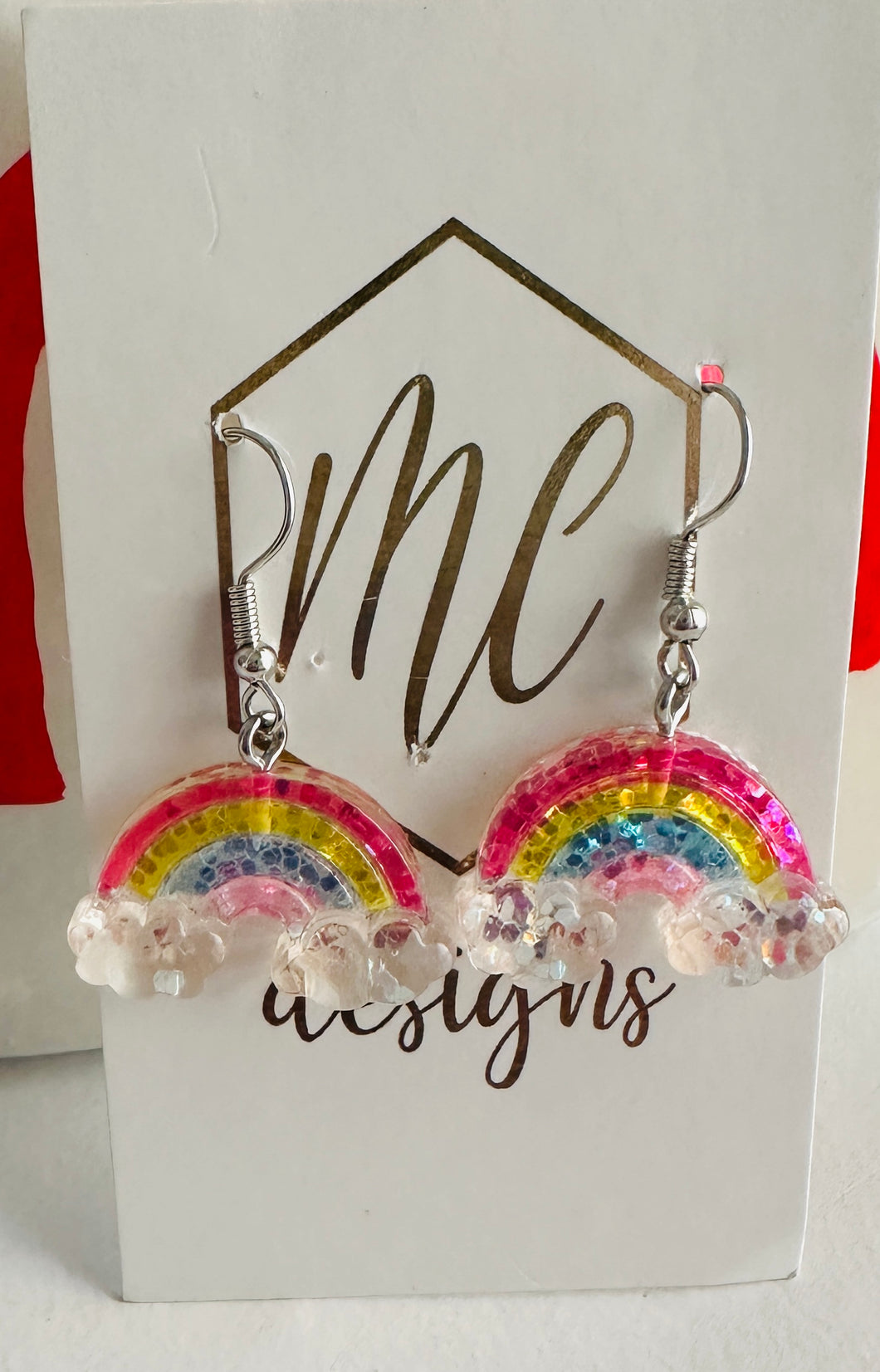 Kid’s Glitter Drop Earrings