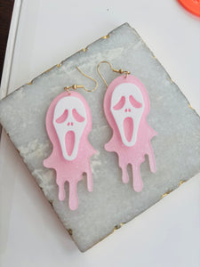 Halloween Horror Mask Earrings