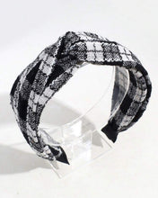 Plaid Twist Headbands