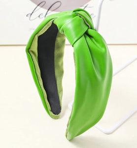 Colorful Leather Headbands