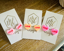 Love Stud Earrings Valentine’s Day