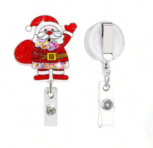 Acrylic Christmas Badge Holders